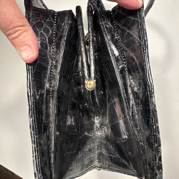 Vintage Alligator Leather Small Hand Bag - Picture 11 of 16